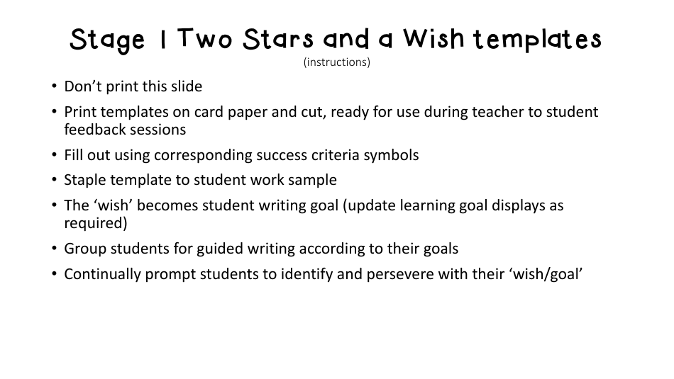 Two Stars and a Wish Templates Preview