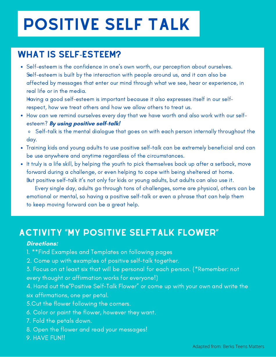 positive-self-talk-flower-template-download-printable-pdf-templateroller