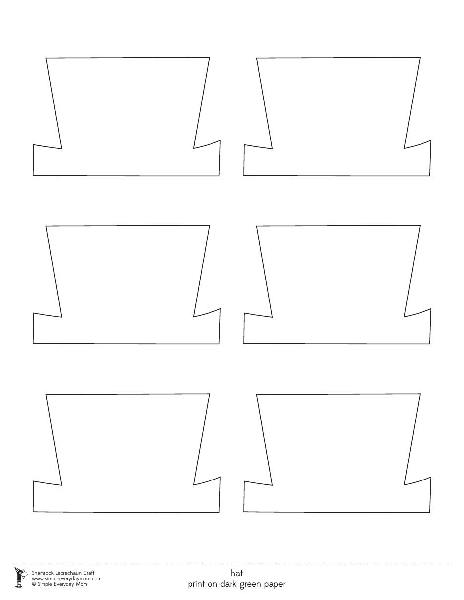 Shamrock Leprechaun Template, Page 6