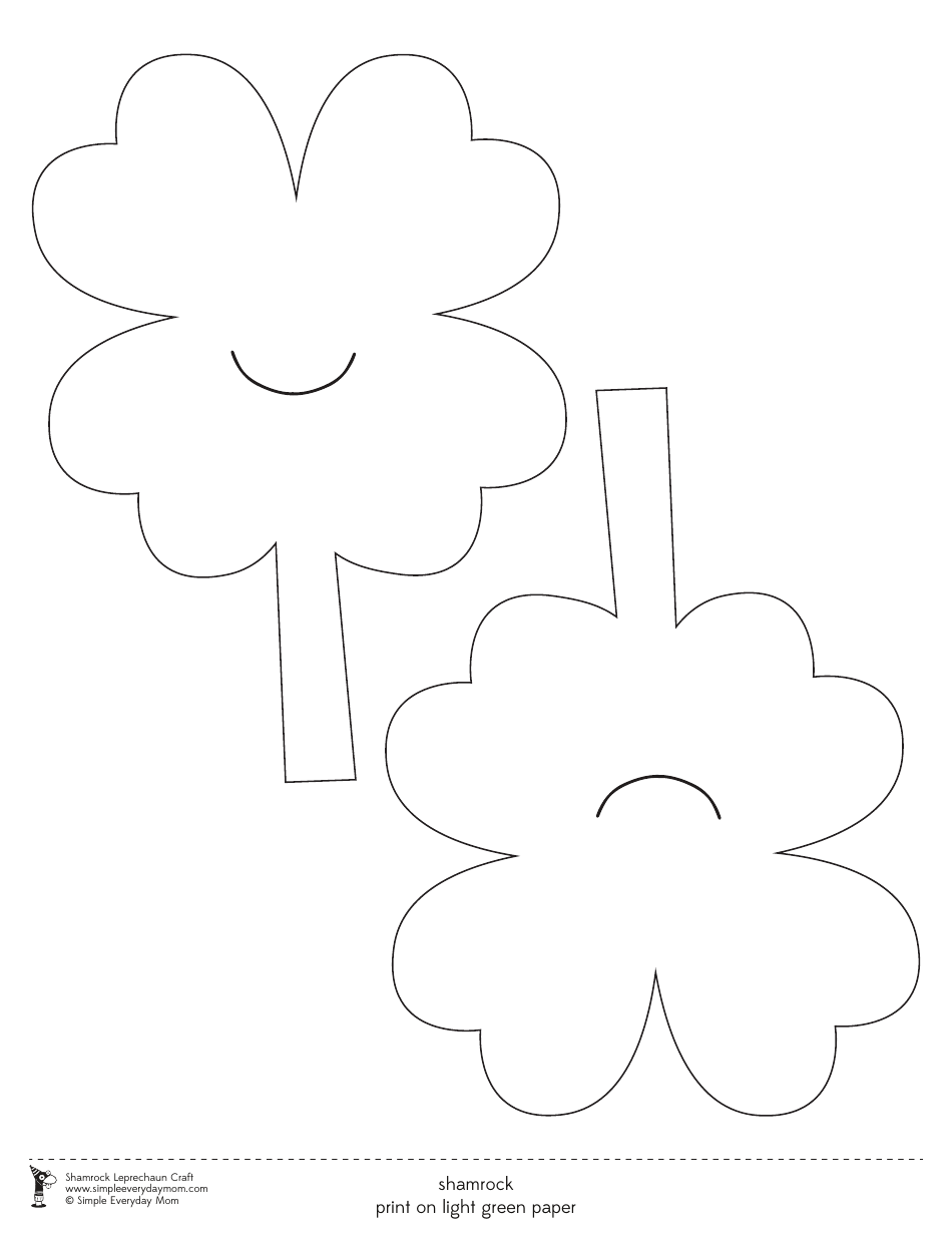 Shamrock Leprechaun Template, Page 9