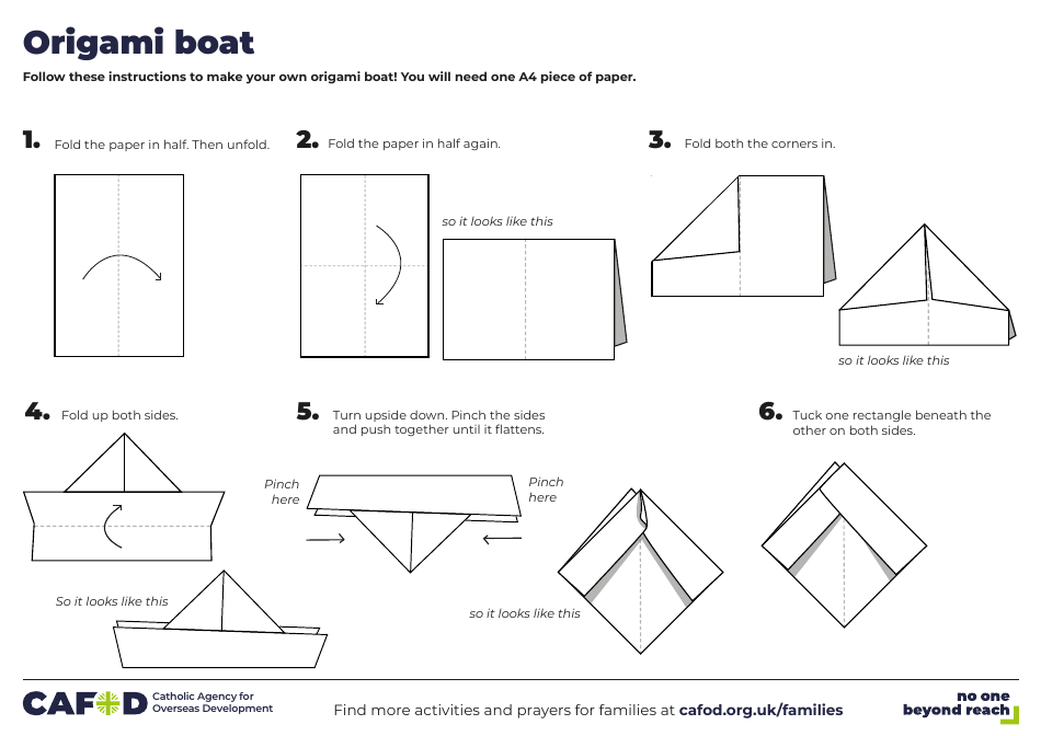 Origami Boat Guide - Step-by-Step Instructions