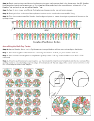 Pocketful of Posies Quilt Pattern Templates, Page 5