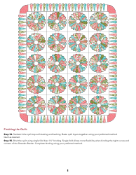 Pocketful of Posies Quilt Pattern Templates, Page 7