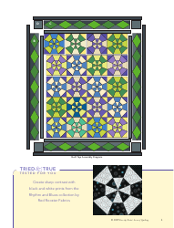 Shadow Play Quilt Pattern Templates, Page 4