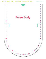 Patchwork Crossbody Satchel Pattern Templates, Page 11