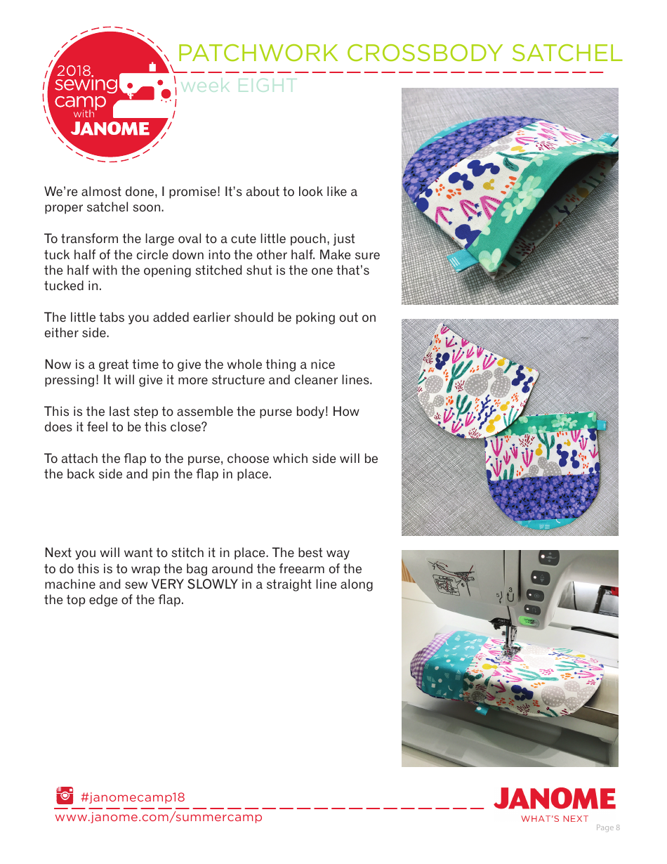 Patchwork Crossbody Satchel Pattern Templates, Page 8