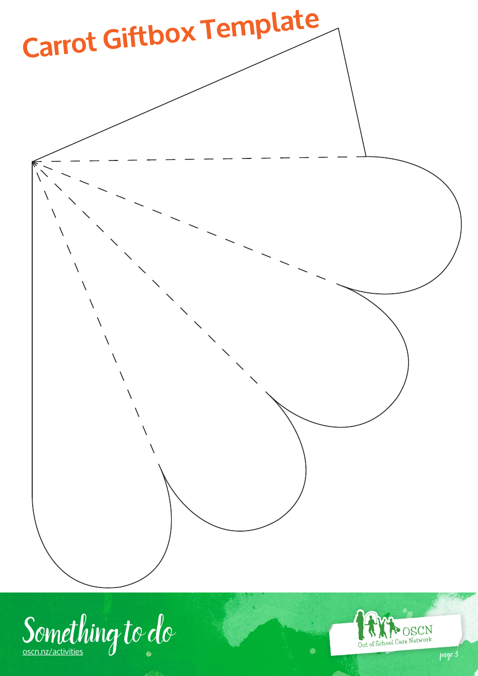 Carrot Giftbox Template, Page 3