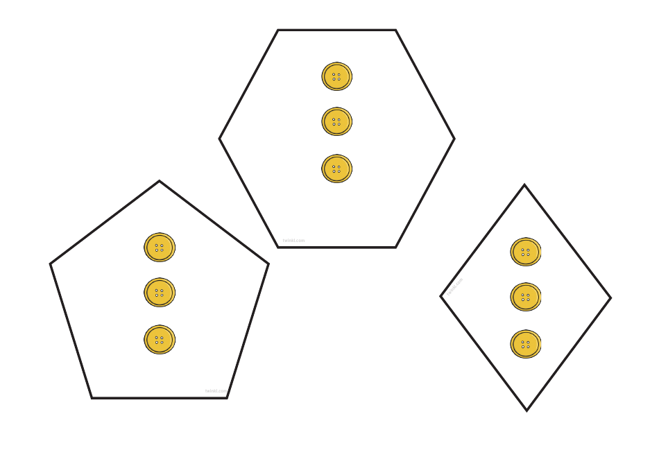 2d Shape Paper Snowman Templates, Page 3