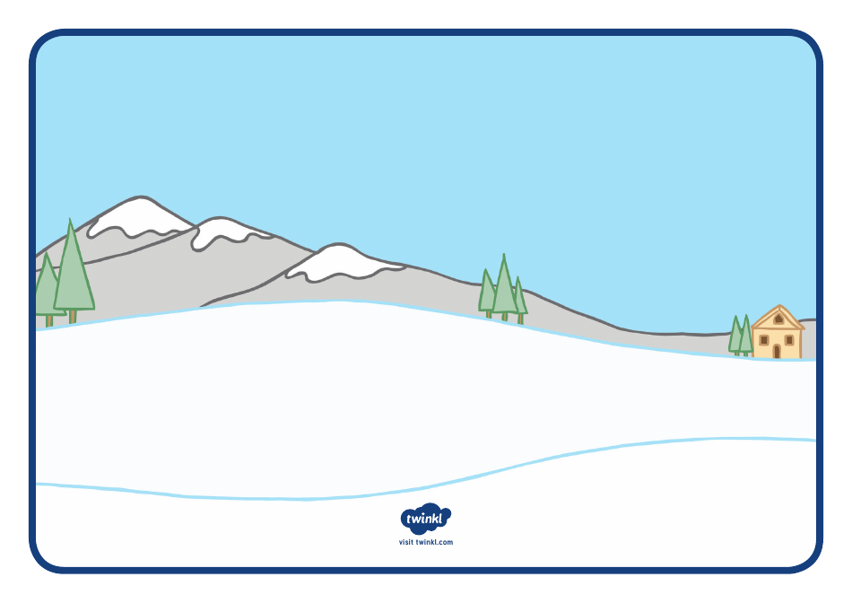 2d Shape Paper Snowman Templates, Page 7