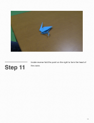 Origami Paper Crane Guide - Chase Corr, Page 14
