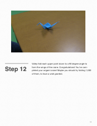 Origami Paper Crane Guide - Chase Corr, Page 15