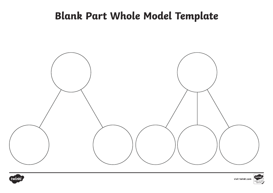 Blank Part Whole Model Template Download Printable PDF | Templateroller