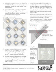 Sweet Dreams Quilt Pattern Templates, Page 3