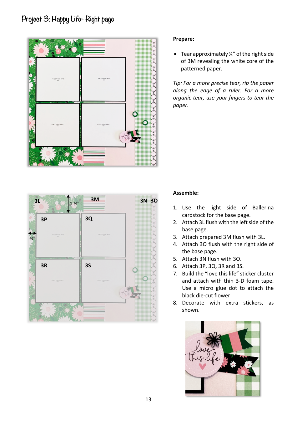 Daisy Scrapbooking Patterns, Page 13