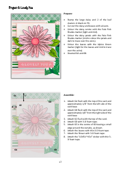 Daisy Scrapbooking Patterns, Page 17