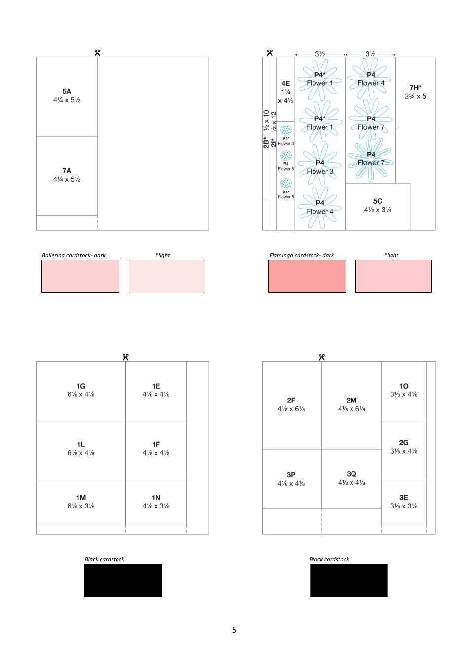 Daisy Scrapbooking Patterns, Page 5