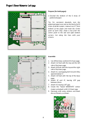 Daisy Scrapbooking Patterns, Page 8