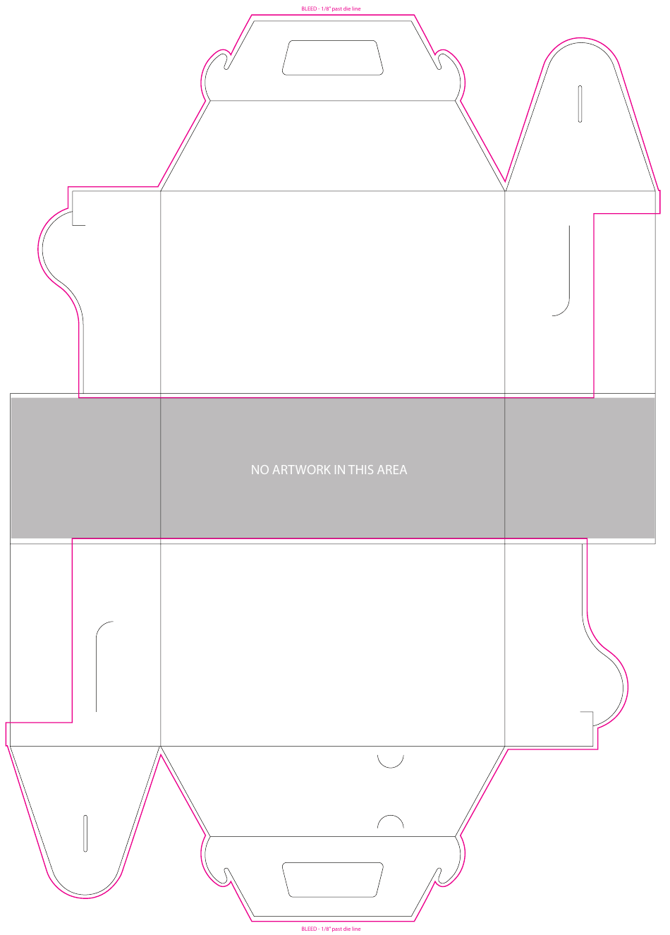 Donut Box Template - Big, Page 1