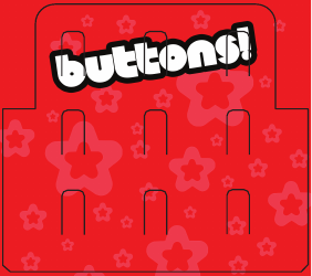 Buttons Retail Box Template