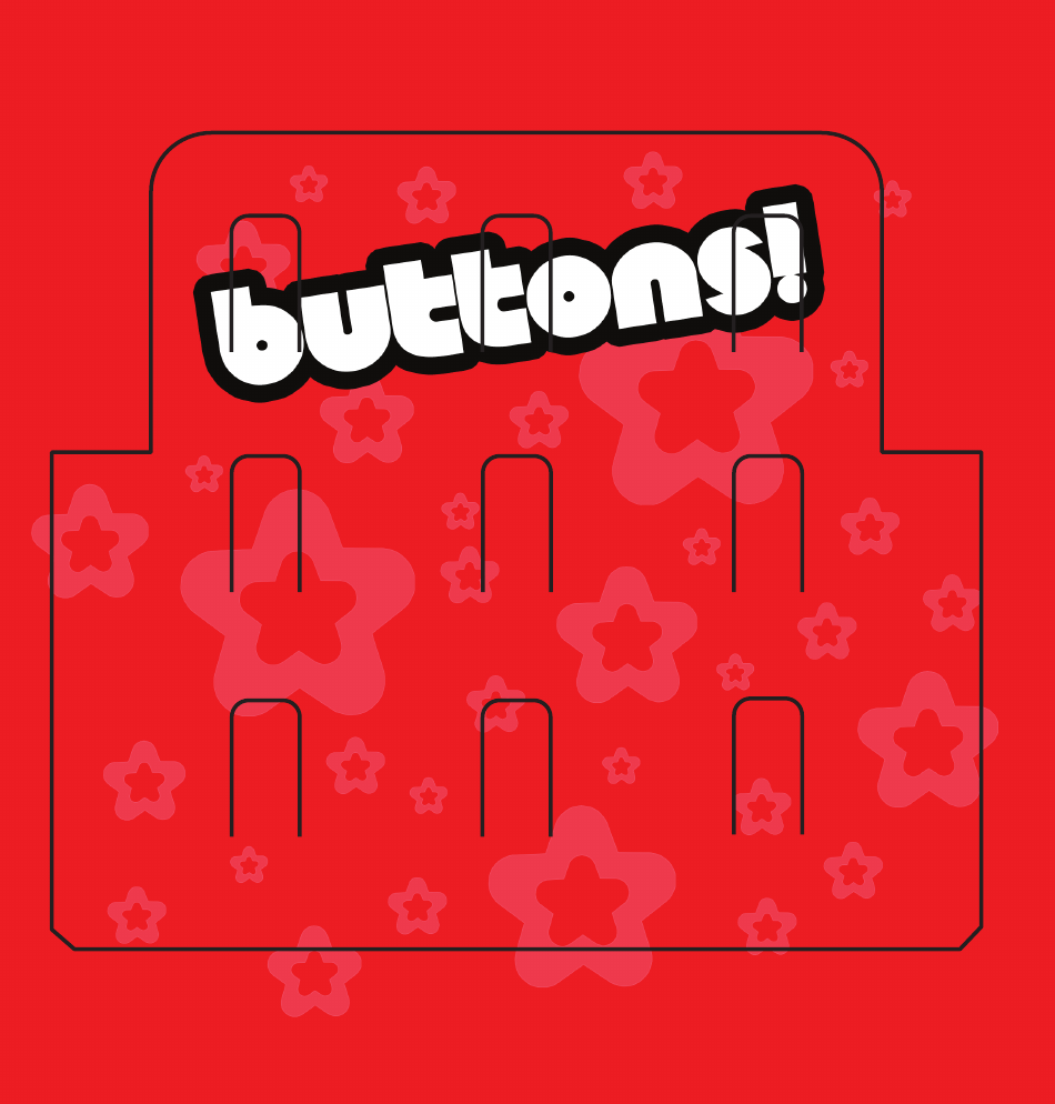 Buttons Retail Box Template, Page 3