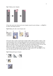 Bird Quilt Block Pattern Template, Page 3