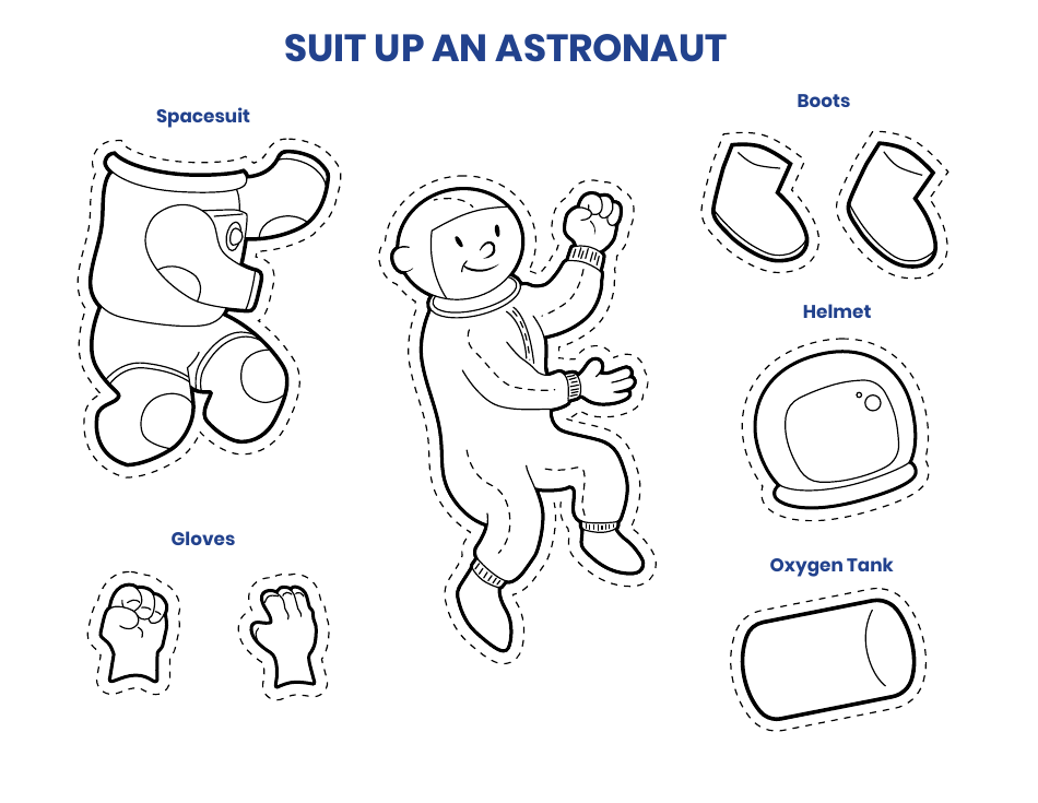 Astronaut Template, Page 3