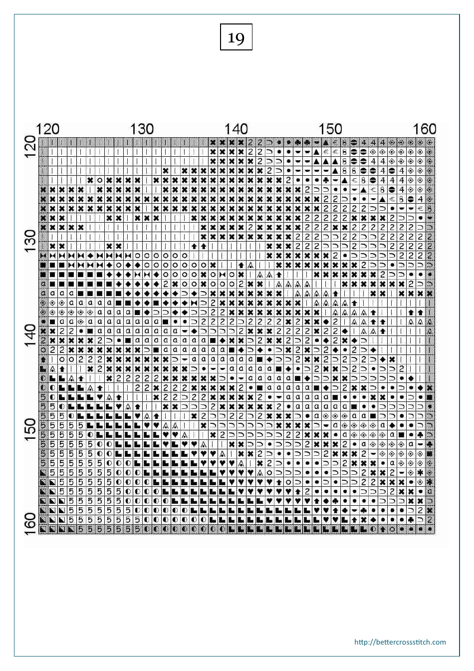 Red Flower Cross-stitch Pattern - Part 2, Page 8