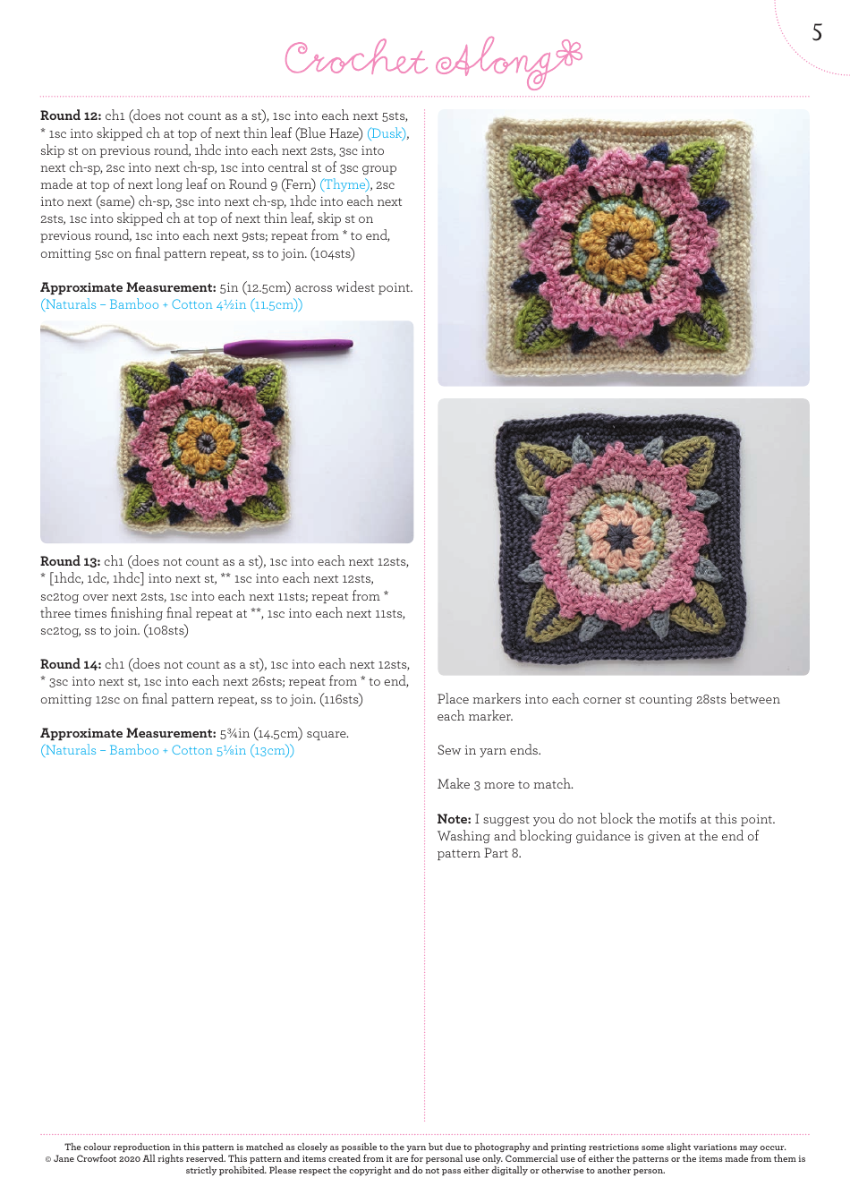 Fruit Garden Crochet Pattern - Part 5, Page 6