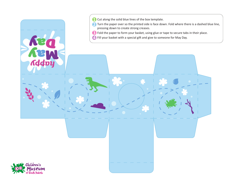 May Day Basket Template, Page 3