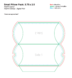 Document preview: Small Pillowbox Template