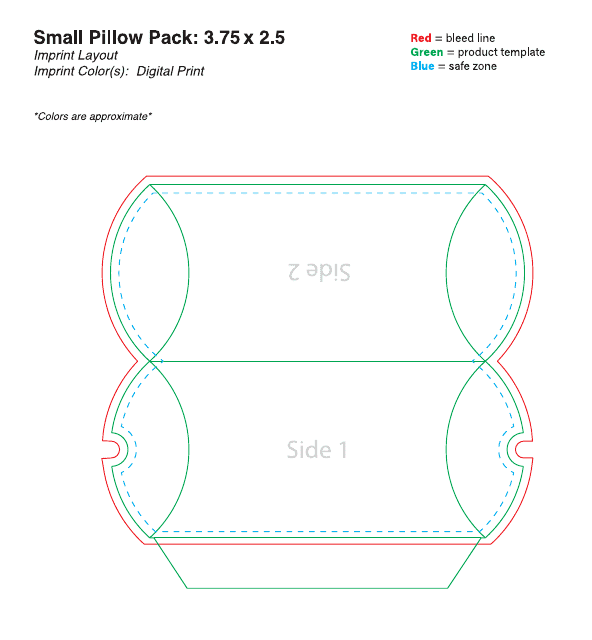 Small Pillowbox Template