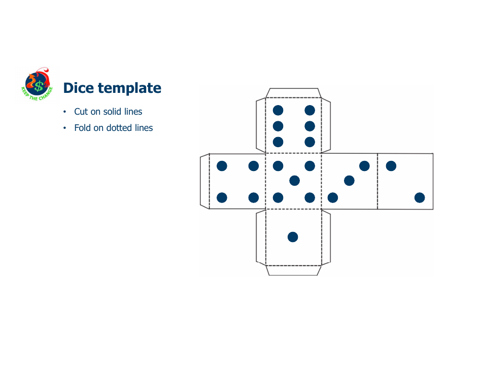 Dice Template Blue Download Printable PDF Templateroller Dice Template Blue Download Printable PDF Templateroller