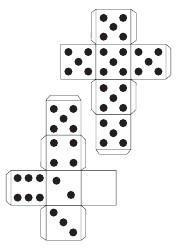 Paper Dice Templates, Page 5