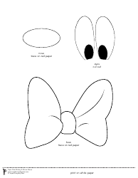 Paper Plate Mickey &amp; Minnie Mouse Templates, Page 2