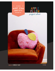 Document preview: Apple Pillow Sewing Template