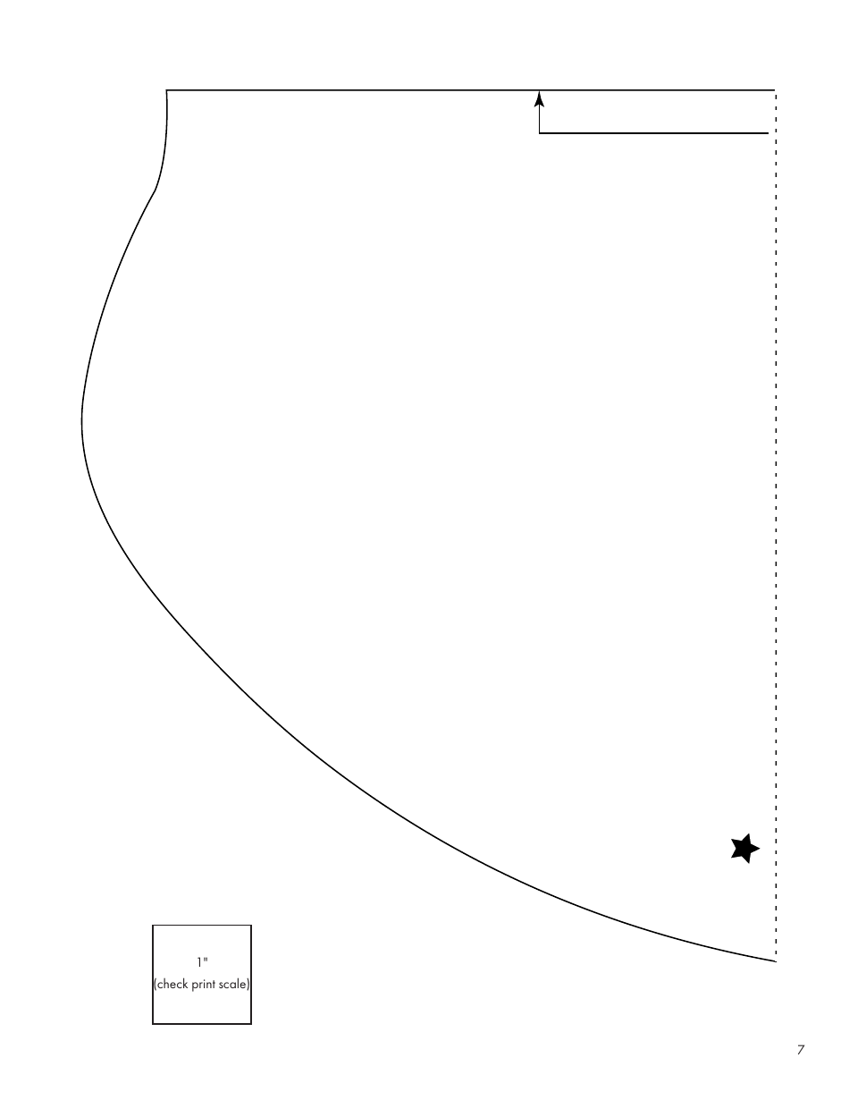 Apple Pillow Sewing Template, Page 7