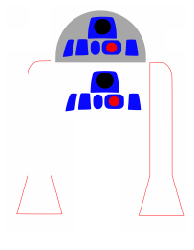 Document preview: Star Wars R2-d2 Outline Template