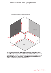 Liberty Tumblers Quilt Pattern Templates, Page 6