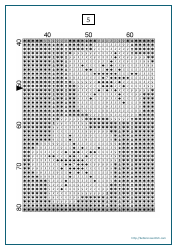 Flowers Bookmark Cross-stitch Pattern, Page 6