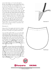 Huskylock Dress Sewing Pattern, Page 3