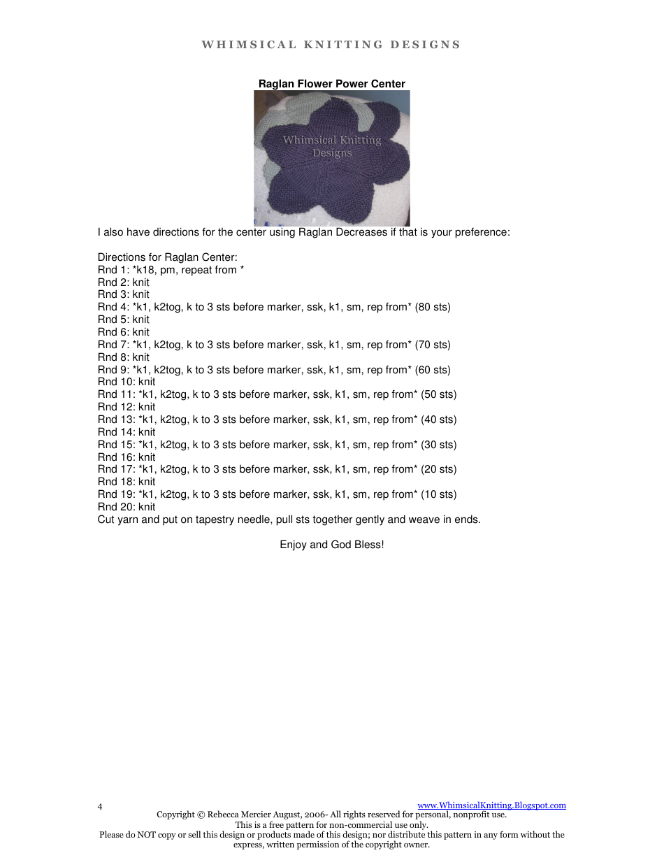 Flower Power Washcloth Patterns, Page 4