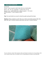 Easy Dishcloth Knitting Patterns, Page 4