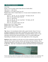 Easy Dishcloth Knitting Patterns, Page 5