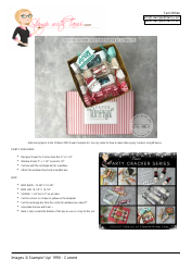 Document preview: Party Cracker Box Template