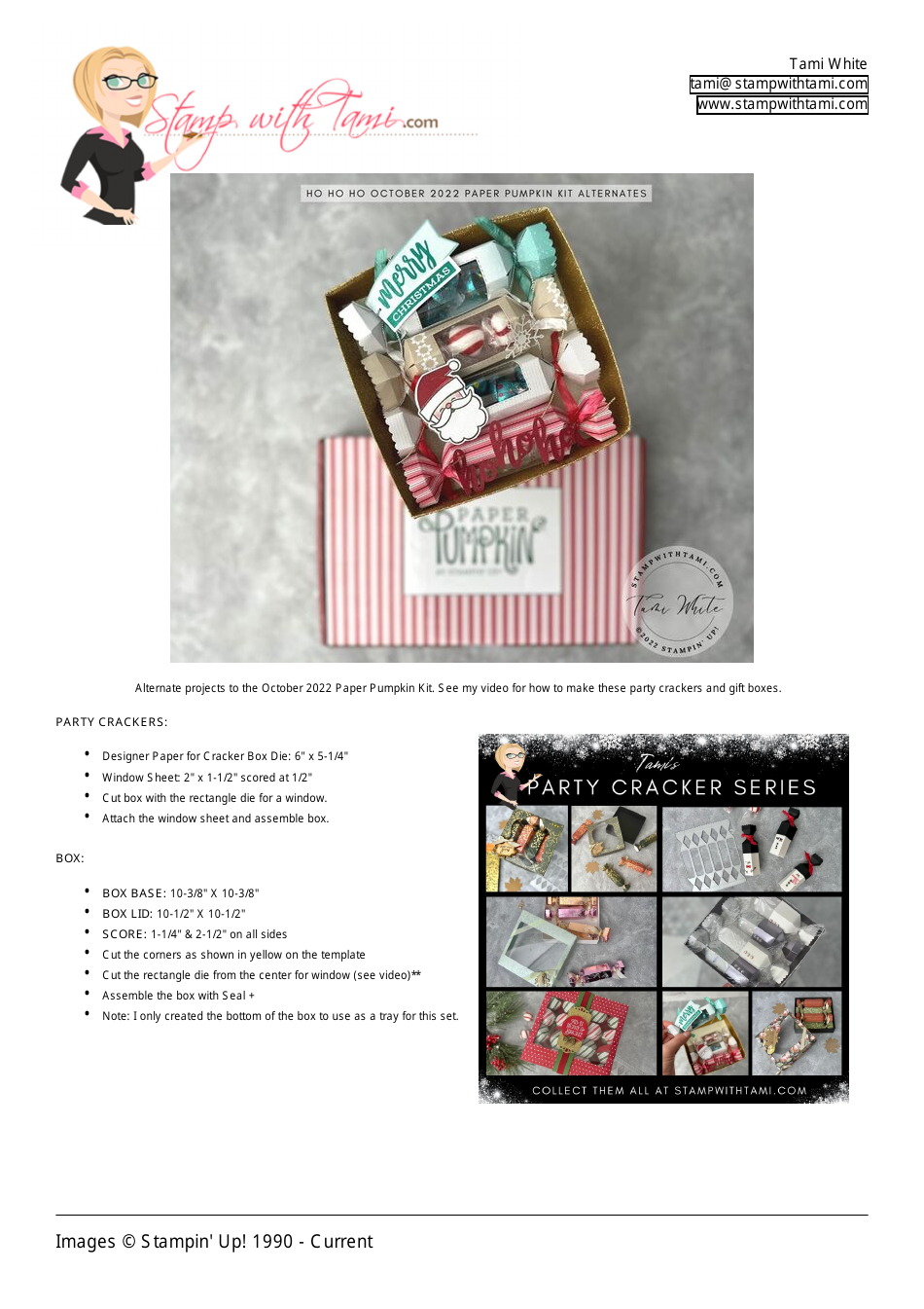 Party Cracker Box Template Download Printable PDF Templateroller