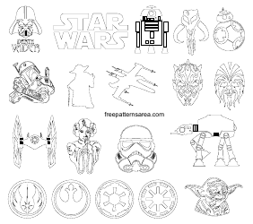 Document preview: Star Wars Outline Templates