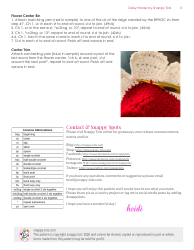 Daisy Holder Crochet Pattern, Page 3