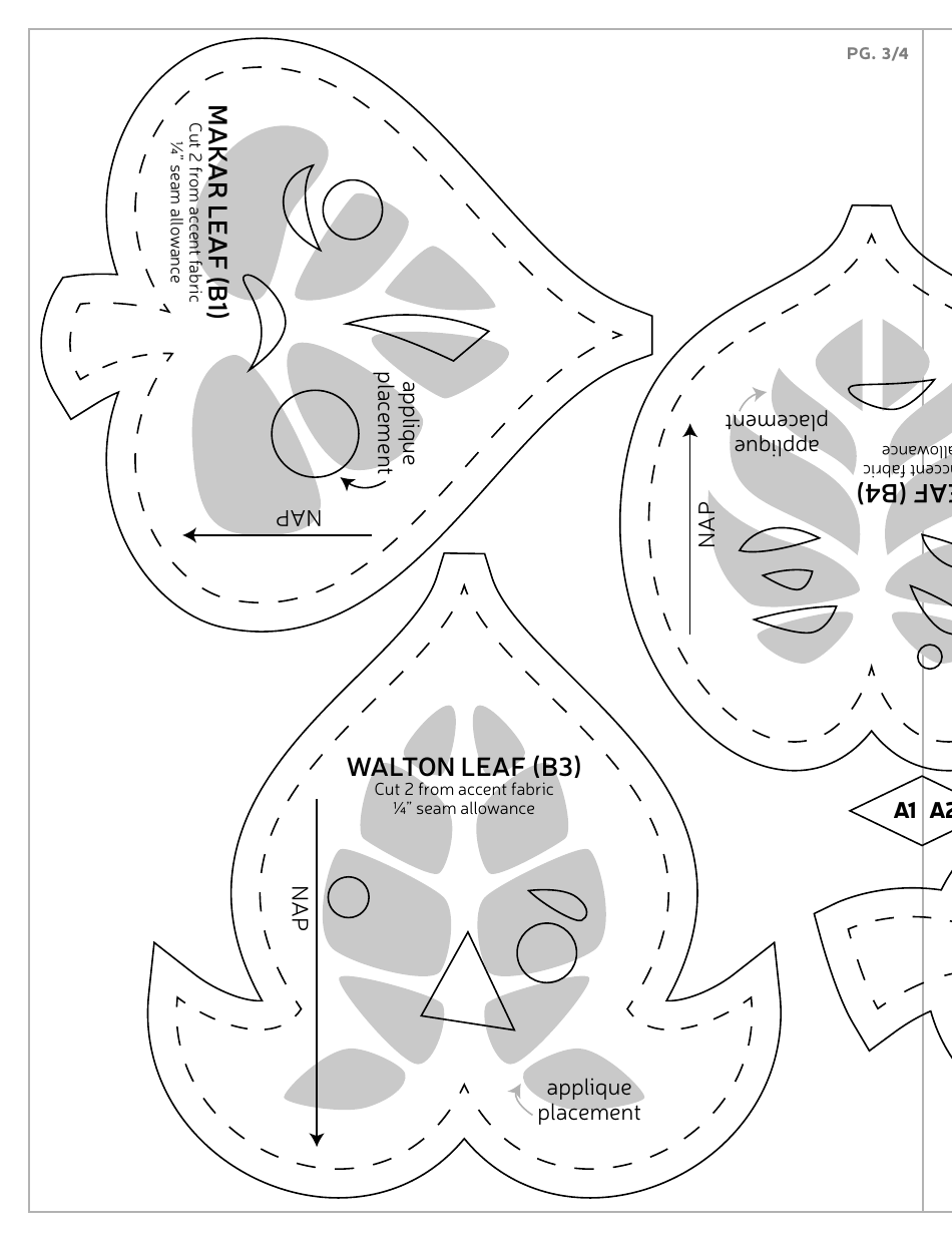 Korok Plush Sewing Pattern Templates Download Printable PDF Korok Plush Sewing Pattern Templates Download Printable PDF