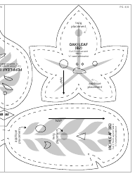 Korok Plush Sewing Pattern Templates, Page 16