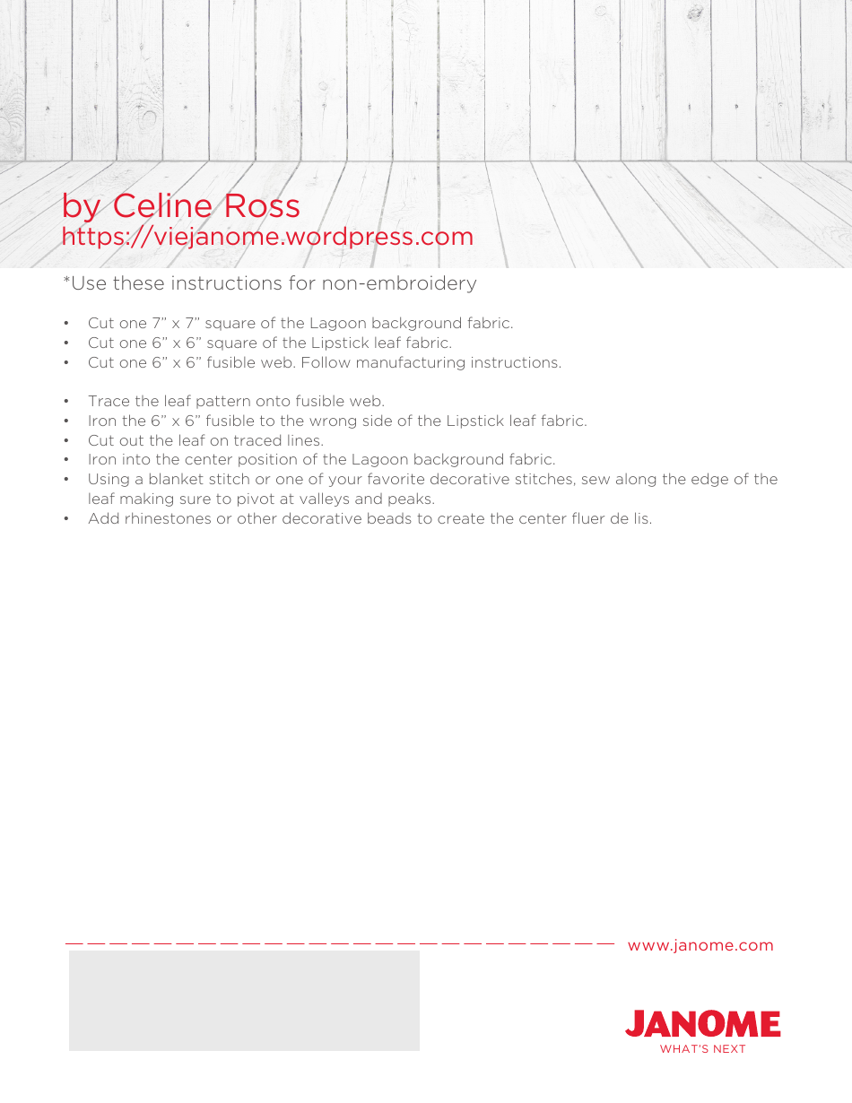 Canada Block Embroidery Pattern Templates, Page 12